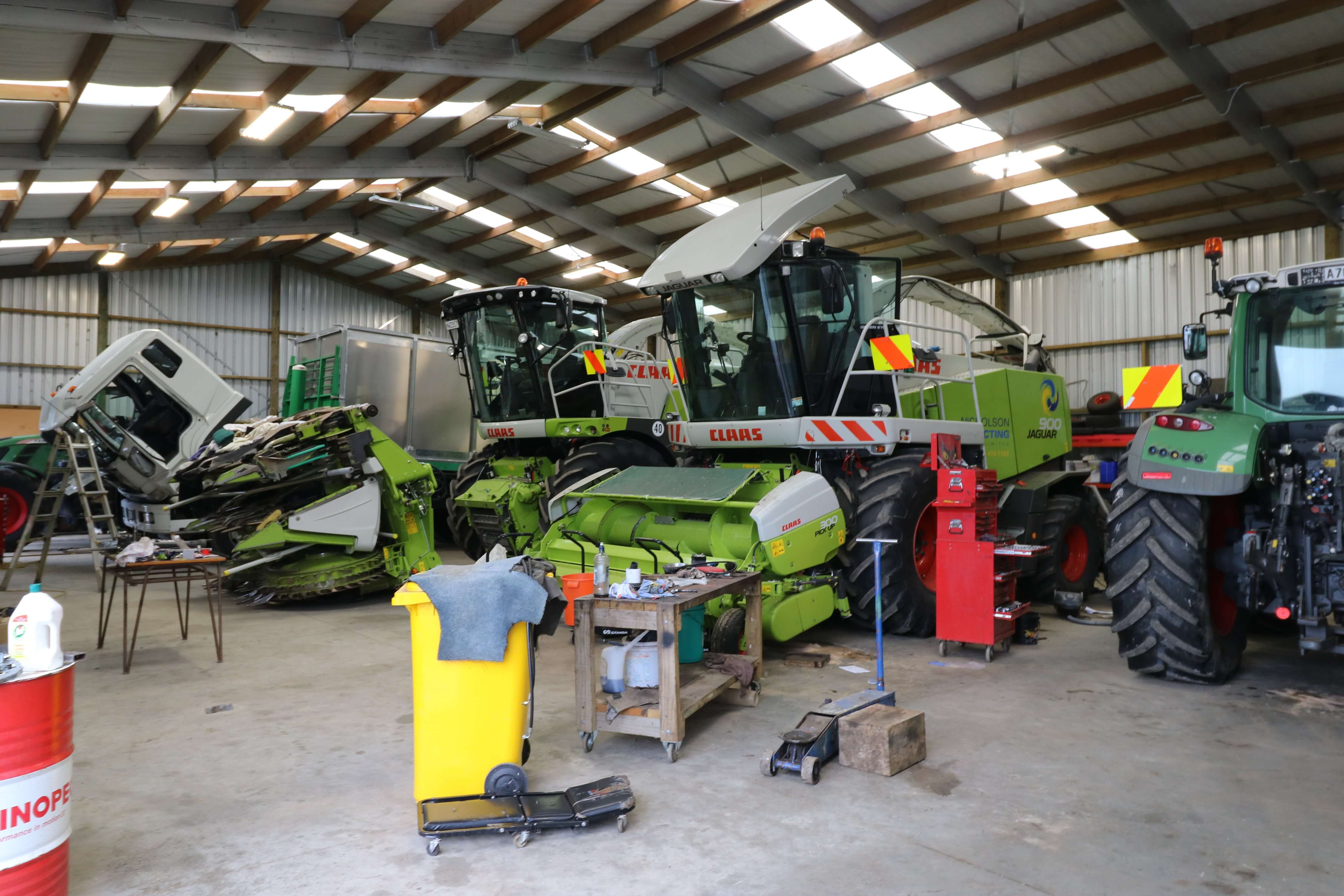 Looking for a place to store your farm equipment? Our large farm buildings are the perfect solution