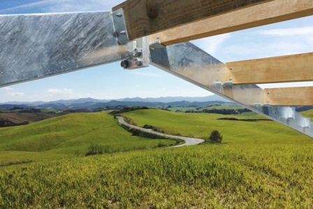 Steel rafter