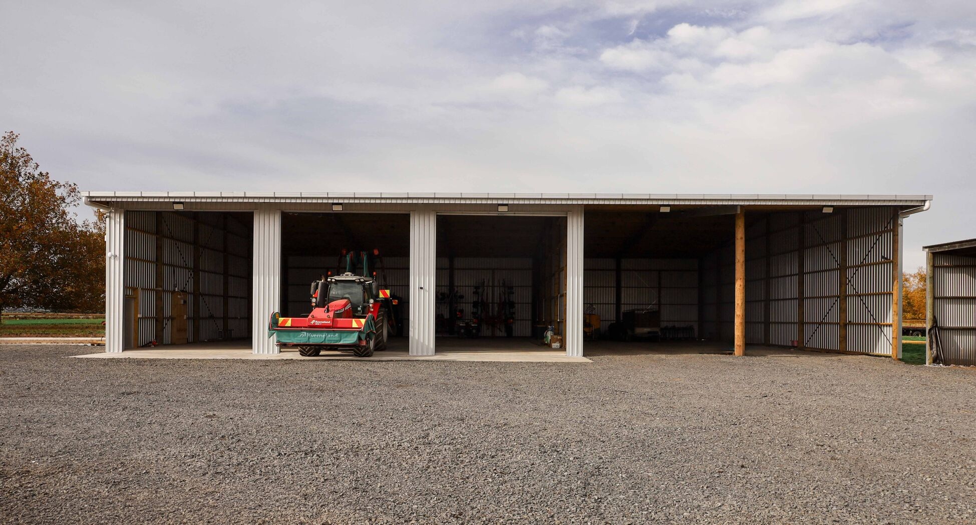 Alpine kitset clearspan 24m x 30m long