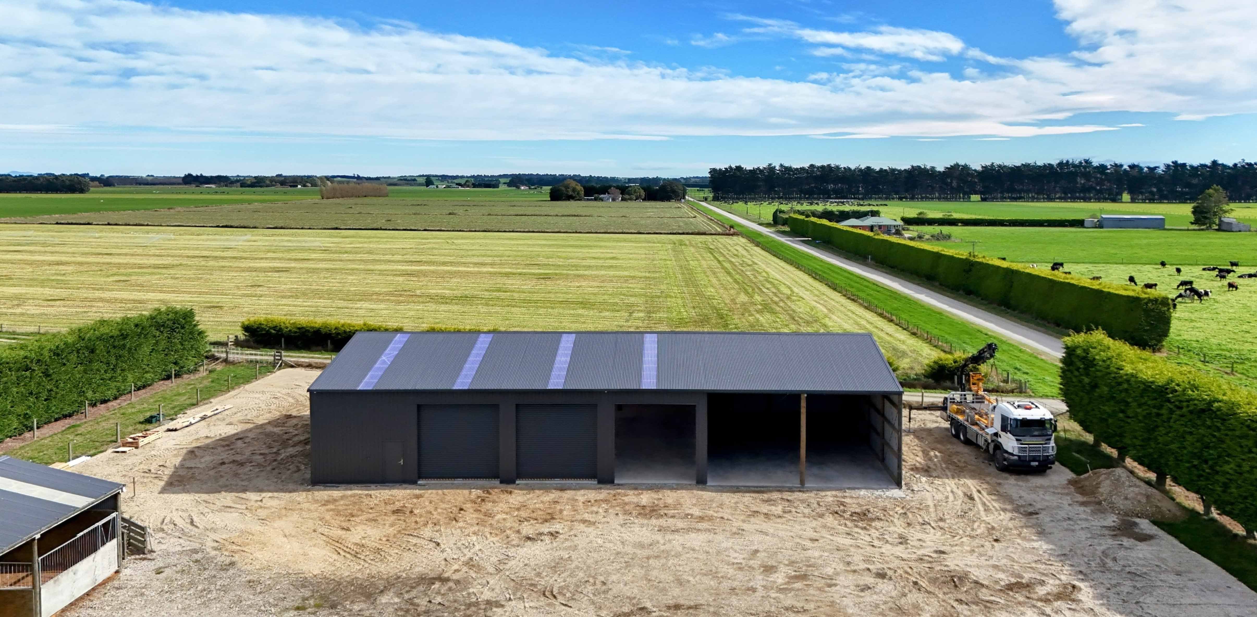 Alpine 15 x 28.8m long Workshop and Storage kitset shed