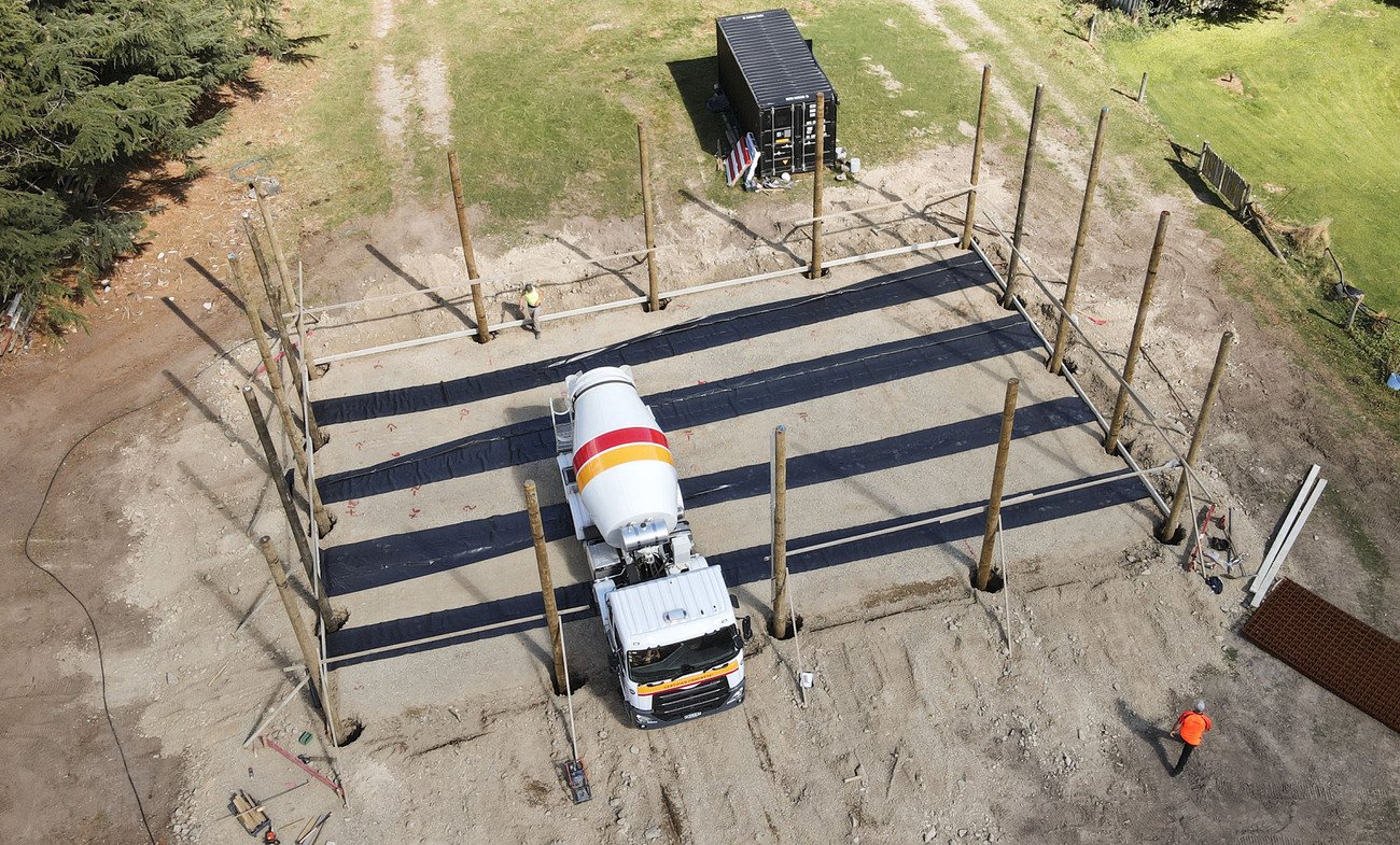 Alpine Pole Shed Footings
