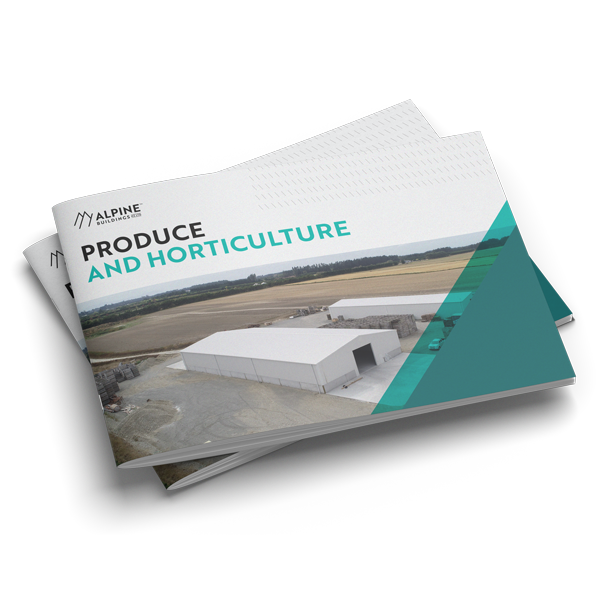 Produce and horticulture brochure mockup for listing page