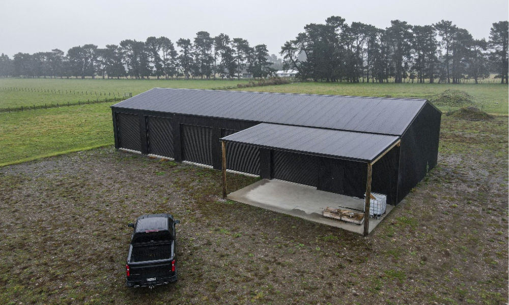 Condensation on sheds