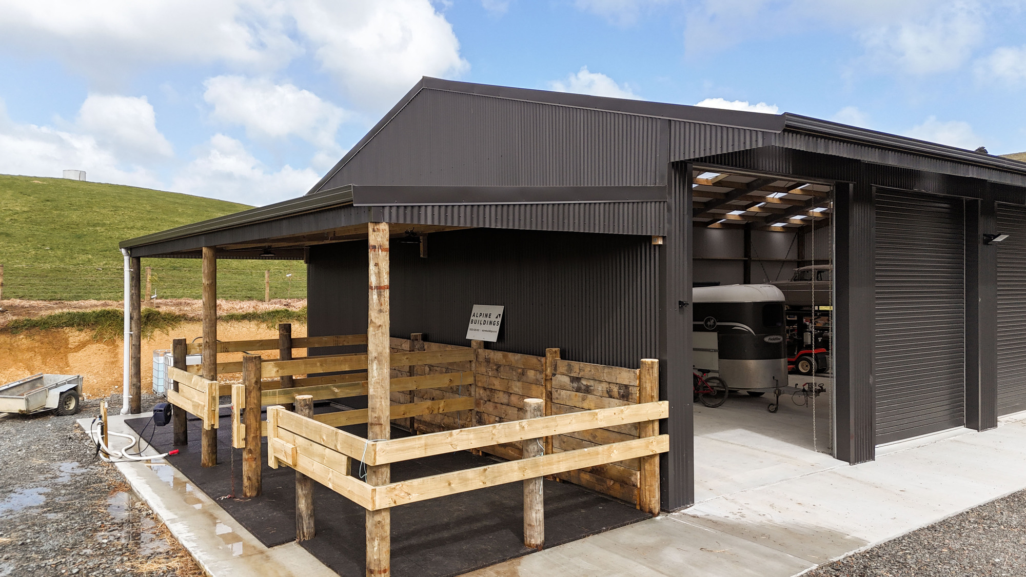 Alpine kitset implement and lifestyle storage