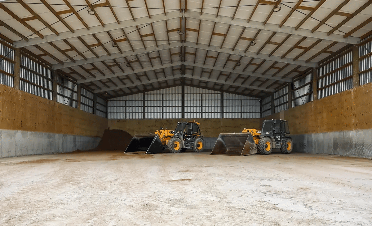 Fertiliser, Grain storage, ply lining, concrete walls