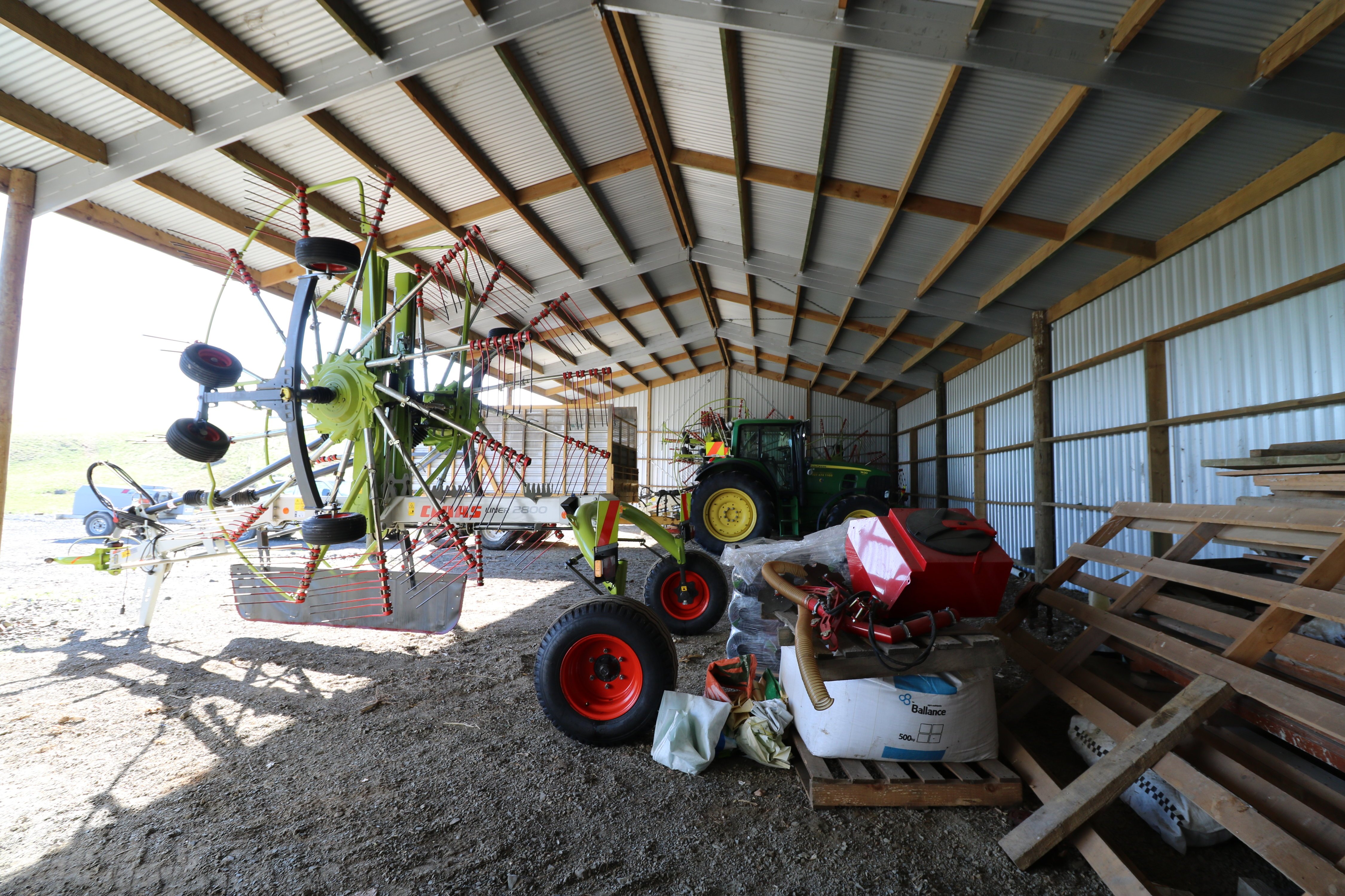 We supply implement storage sheds new zealand wide