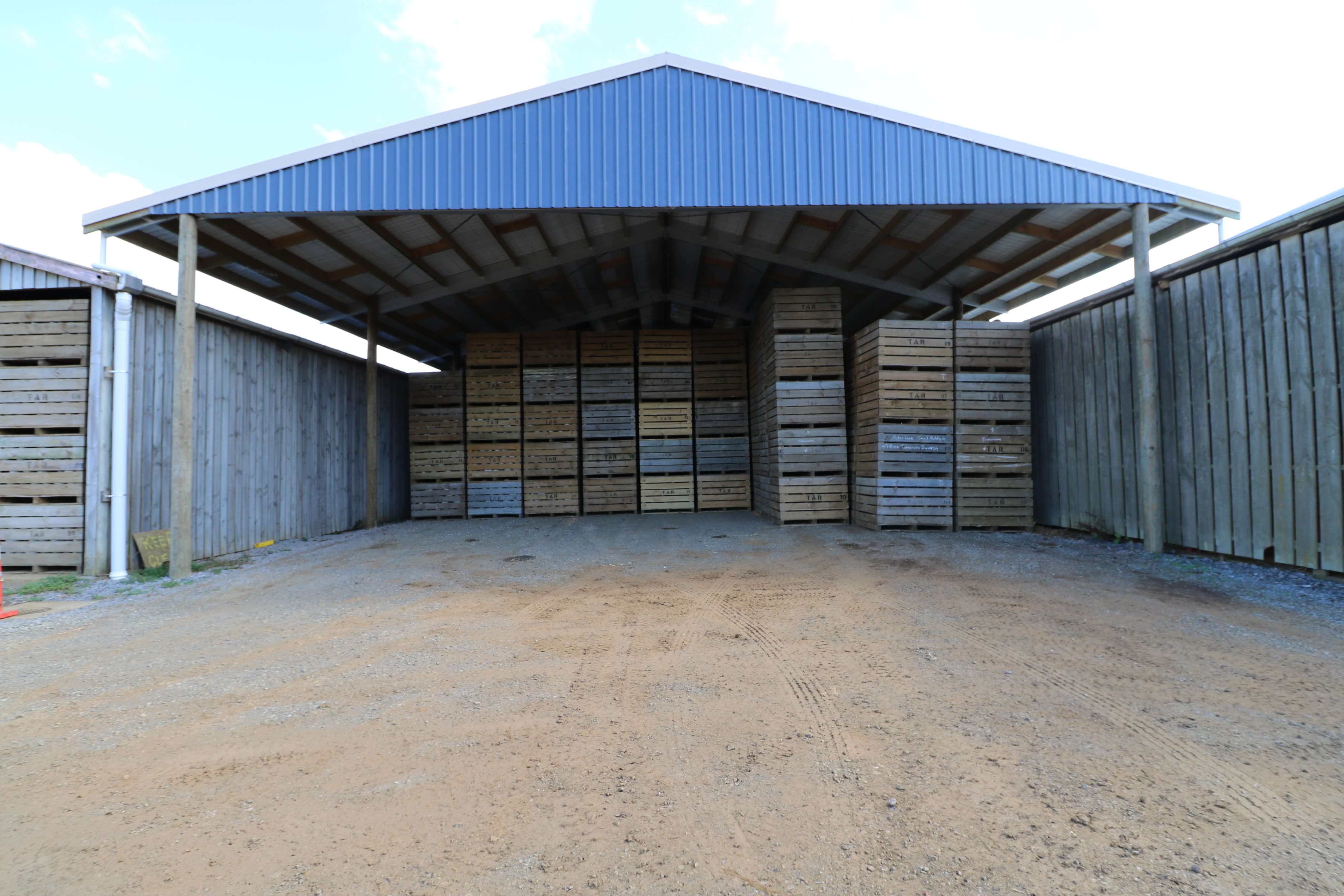 An Alpine Buildings bulk storage shed will cover all of your storage needs