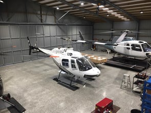 helicopter hangar