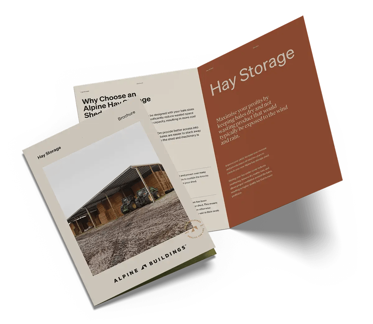 Hay Storage mock up