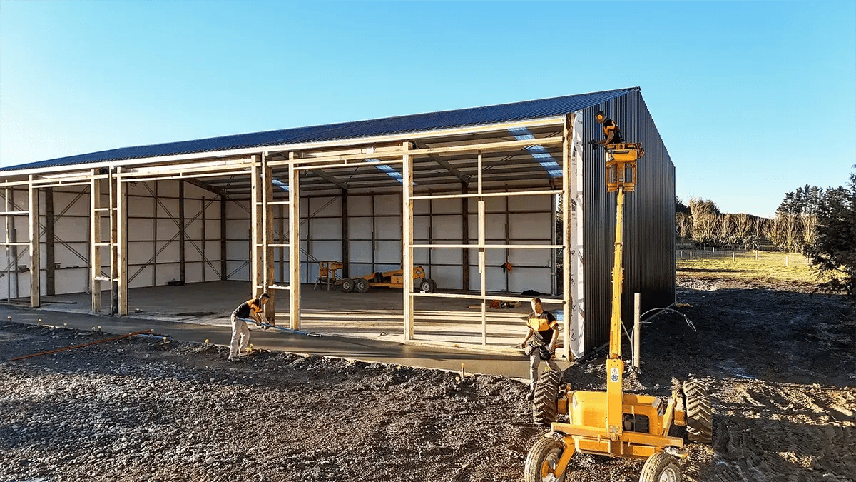 Installation Alpine Shed