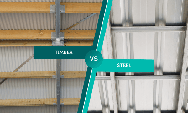 Timber vs steel sheds