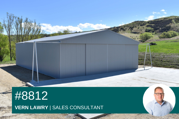 15m x 20m aircraft hangar