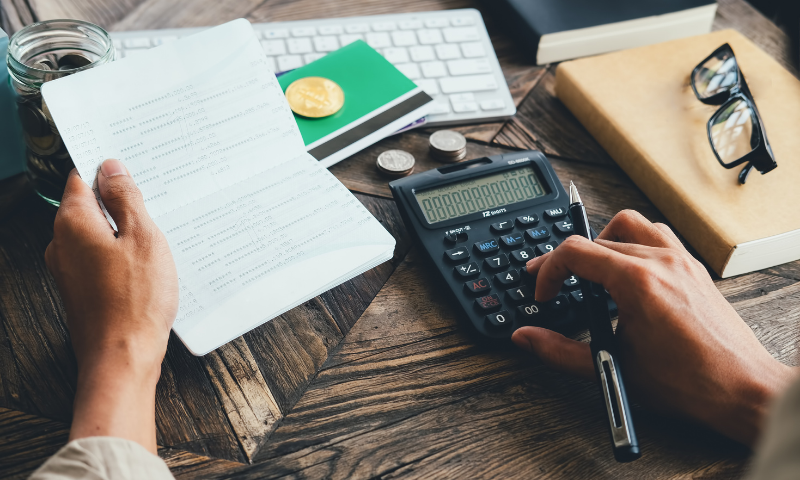 Shed cost calculation graphic