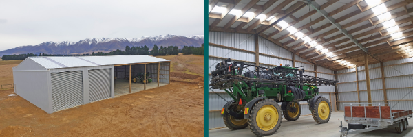 Fully enclosed workshop shed