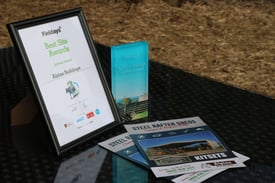 Alpine buildings wins best Fieldays site award