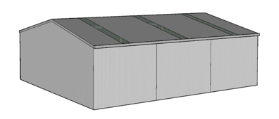 Large clearspan Kitset shed