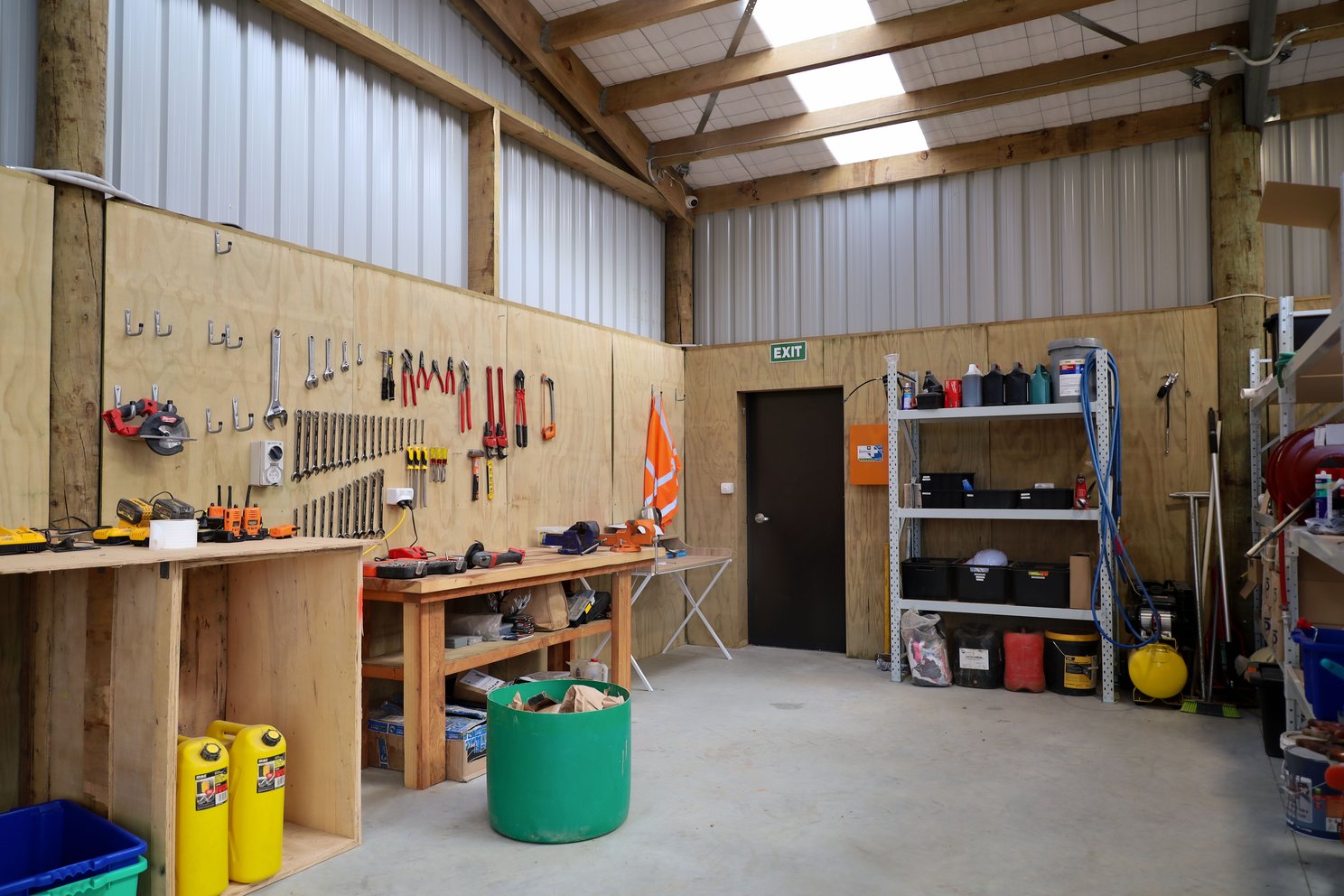 Nick Common, internal, workshop