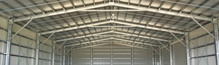 Rolled Steel Shed