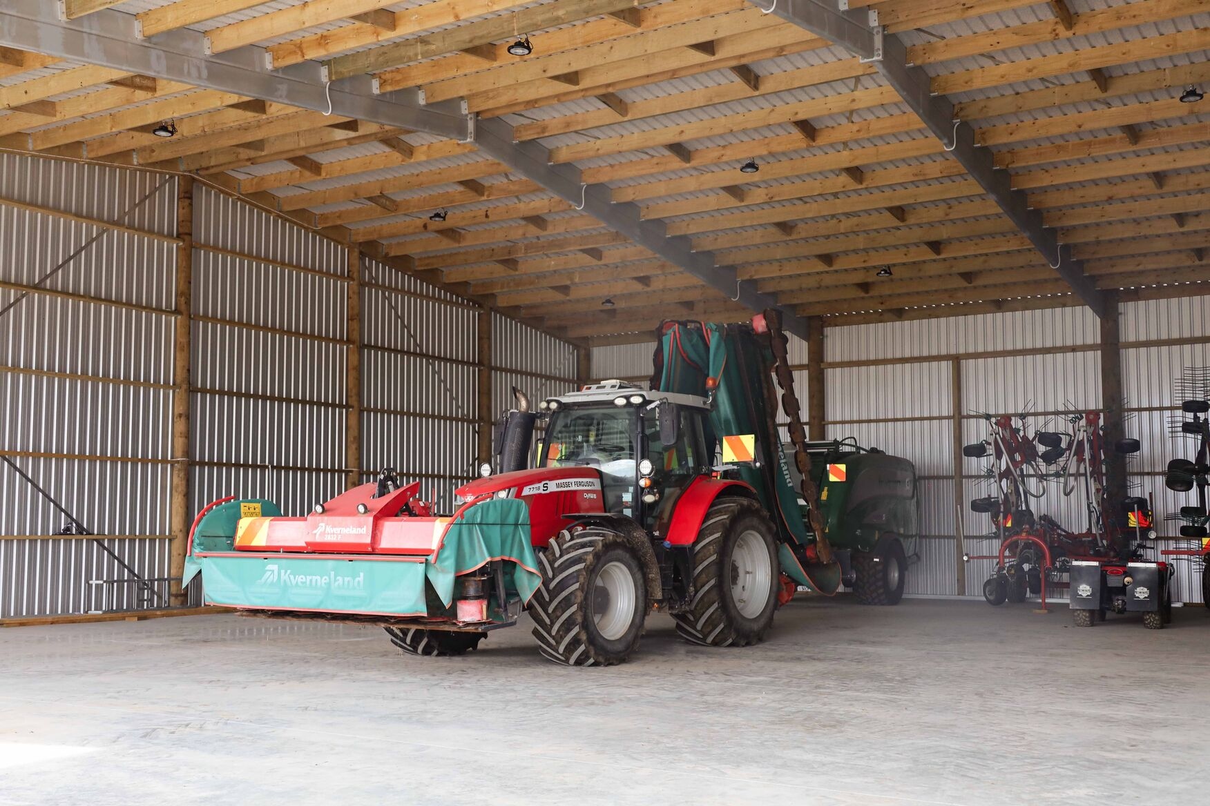 24m x 30m alpine clearspan kitset shed