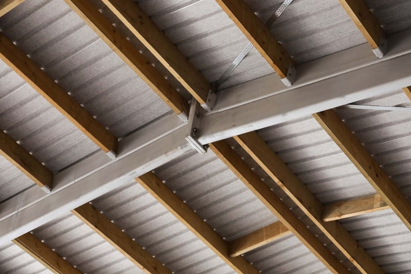 Alpine structural steel rafter 24m span