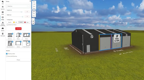 Shed Configurator Tool