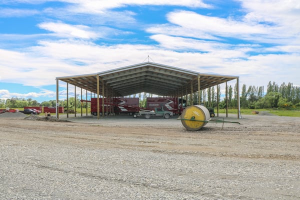 When harvest time comes could a hay shed be the solution?