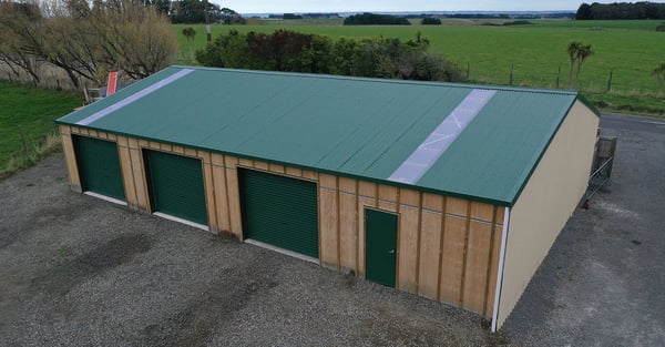 Alpine Buildings shed to house a collection of cars