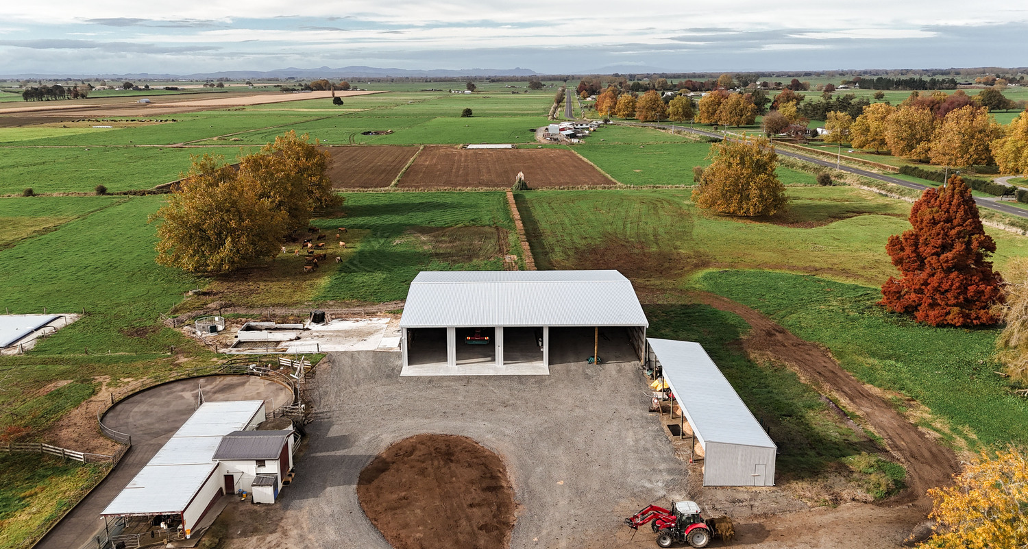 24 x 30m long implement storage shed