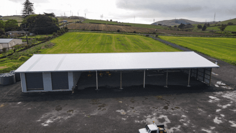 Kitset shed for Machinery storage, Auckland