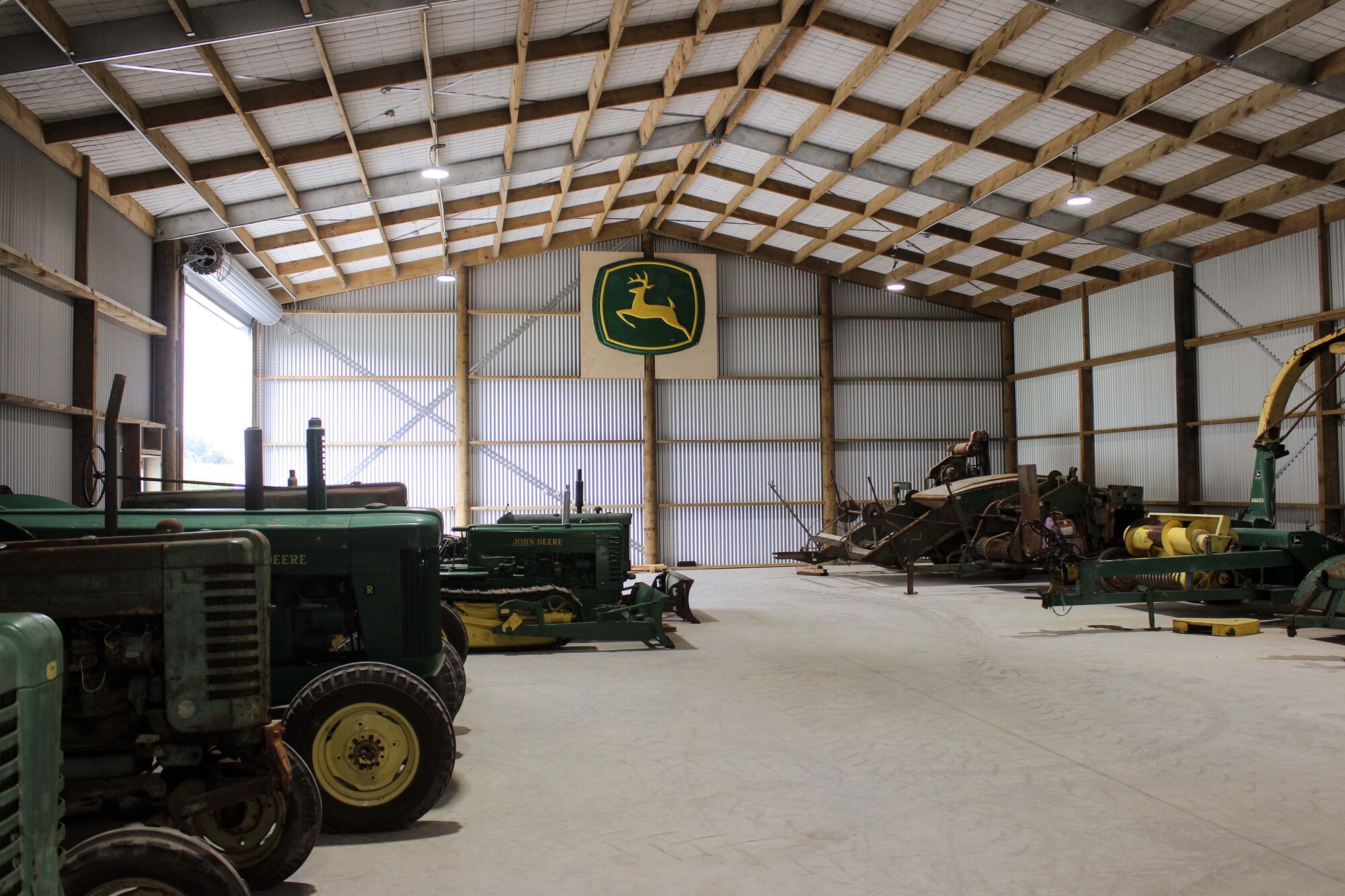 Alpine shed for John Deere collection