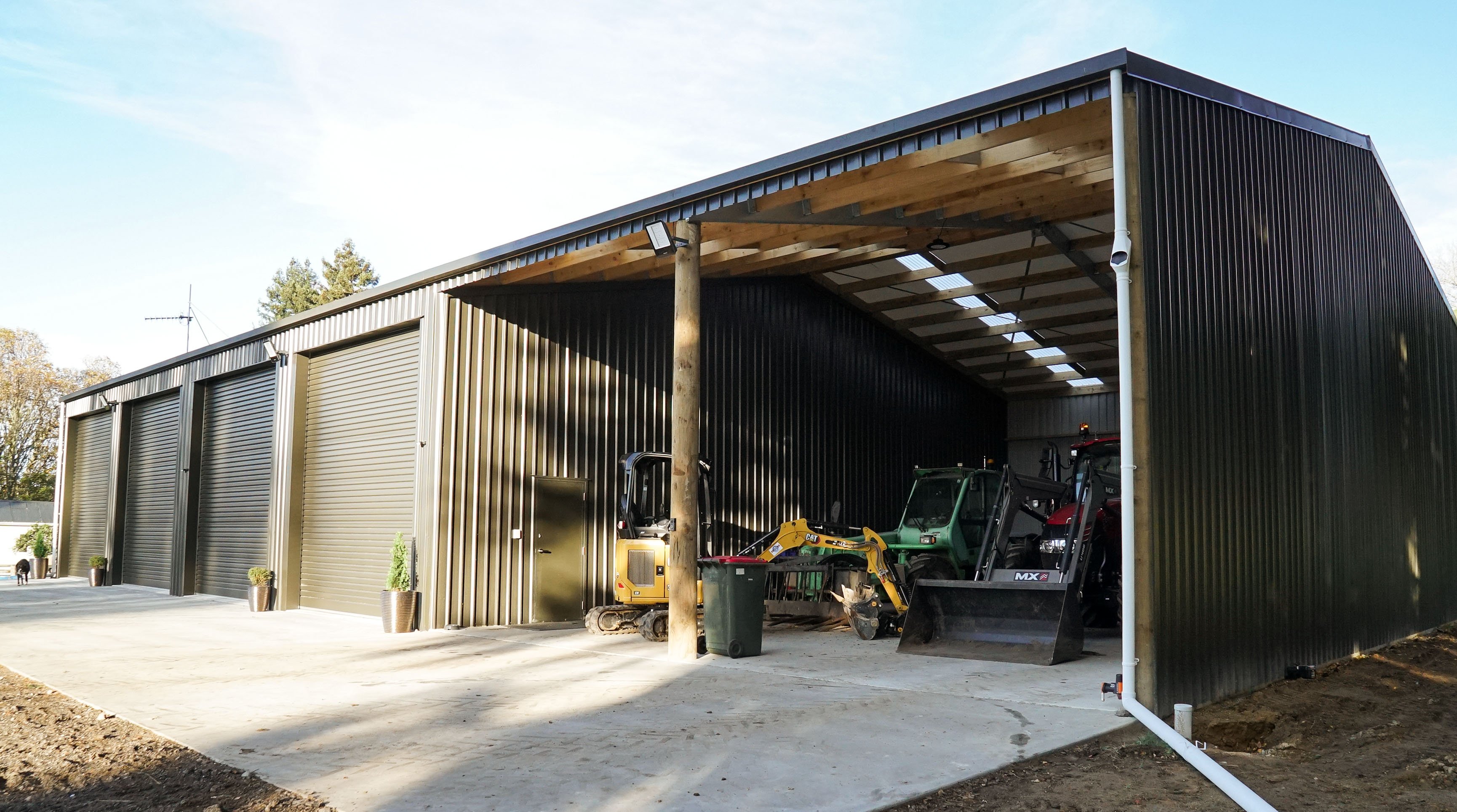 Implement storage shed