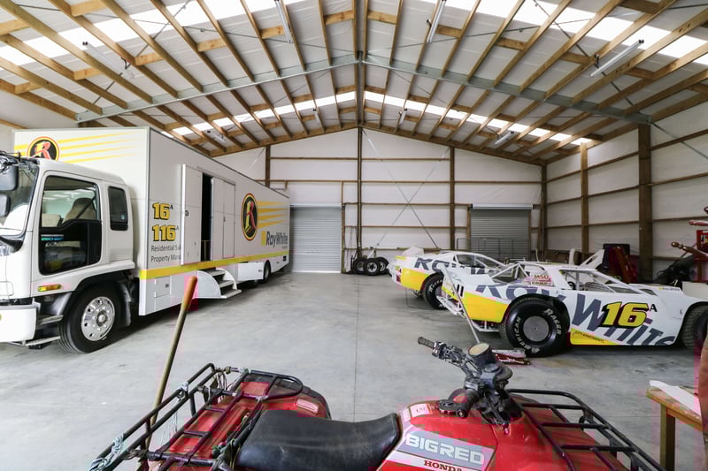 large workshop shed