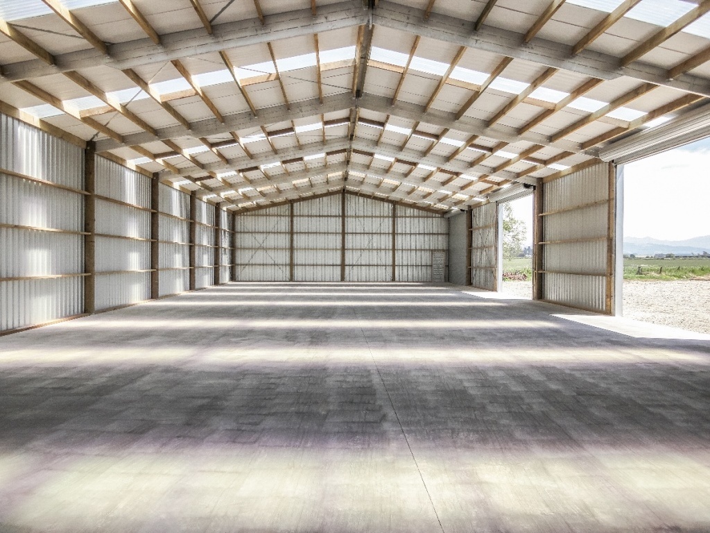 Alpine workshop shed