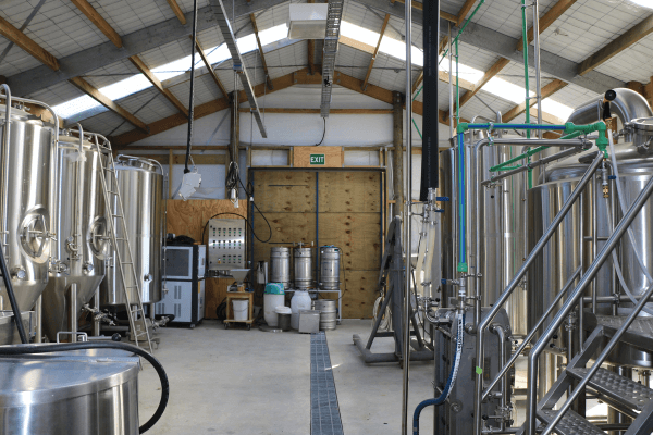 Craft beer brewing sheds