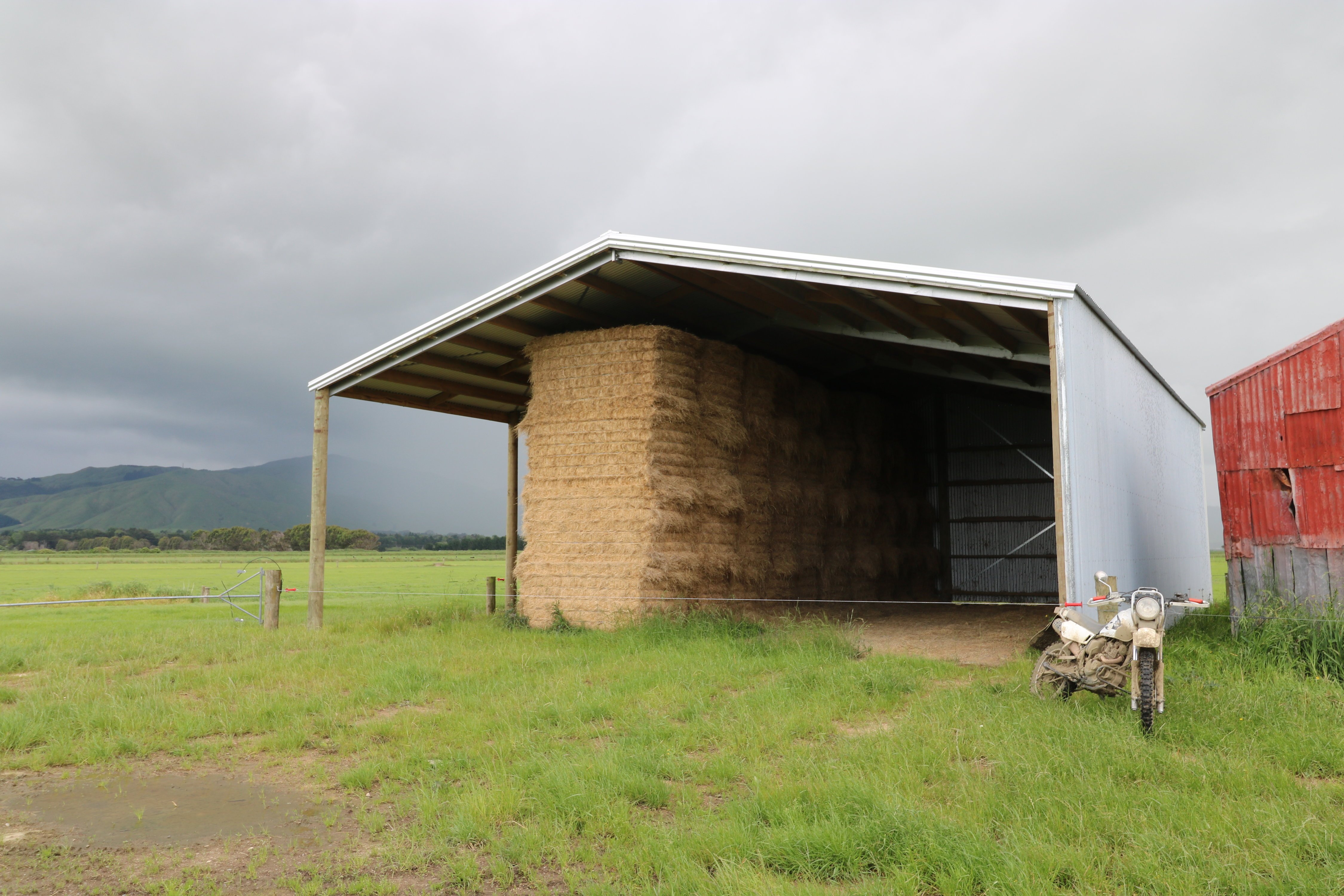 Hay sheds