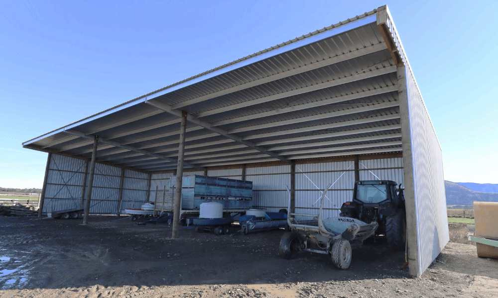 Wide bay kitset sheds