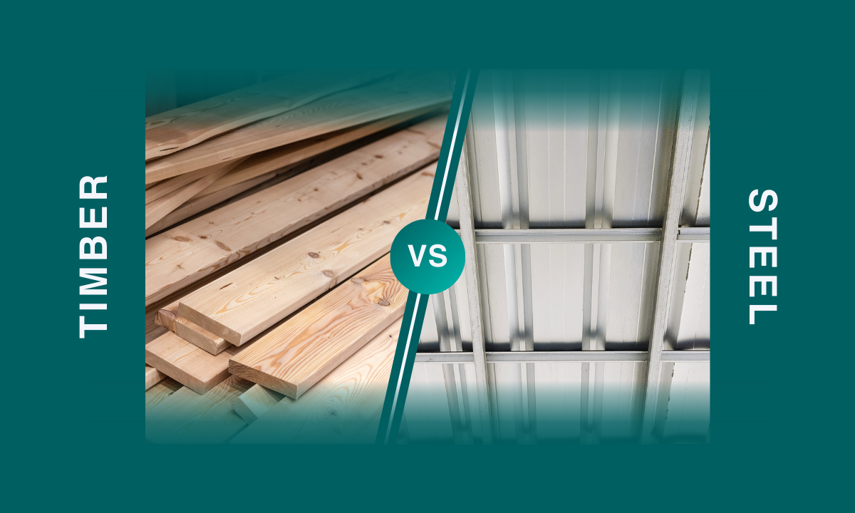 timber shed vs steel