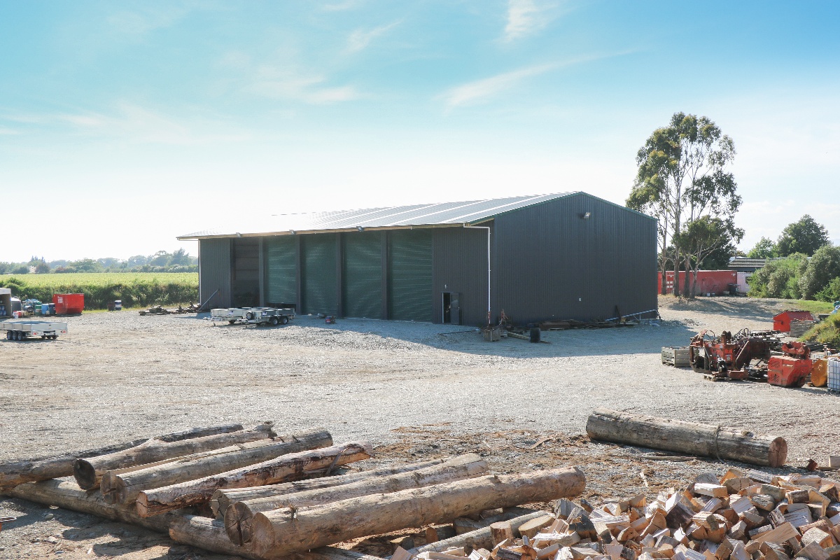 If you need space to store your logging equipment you need an Alpine shed