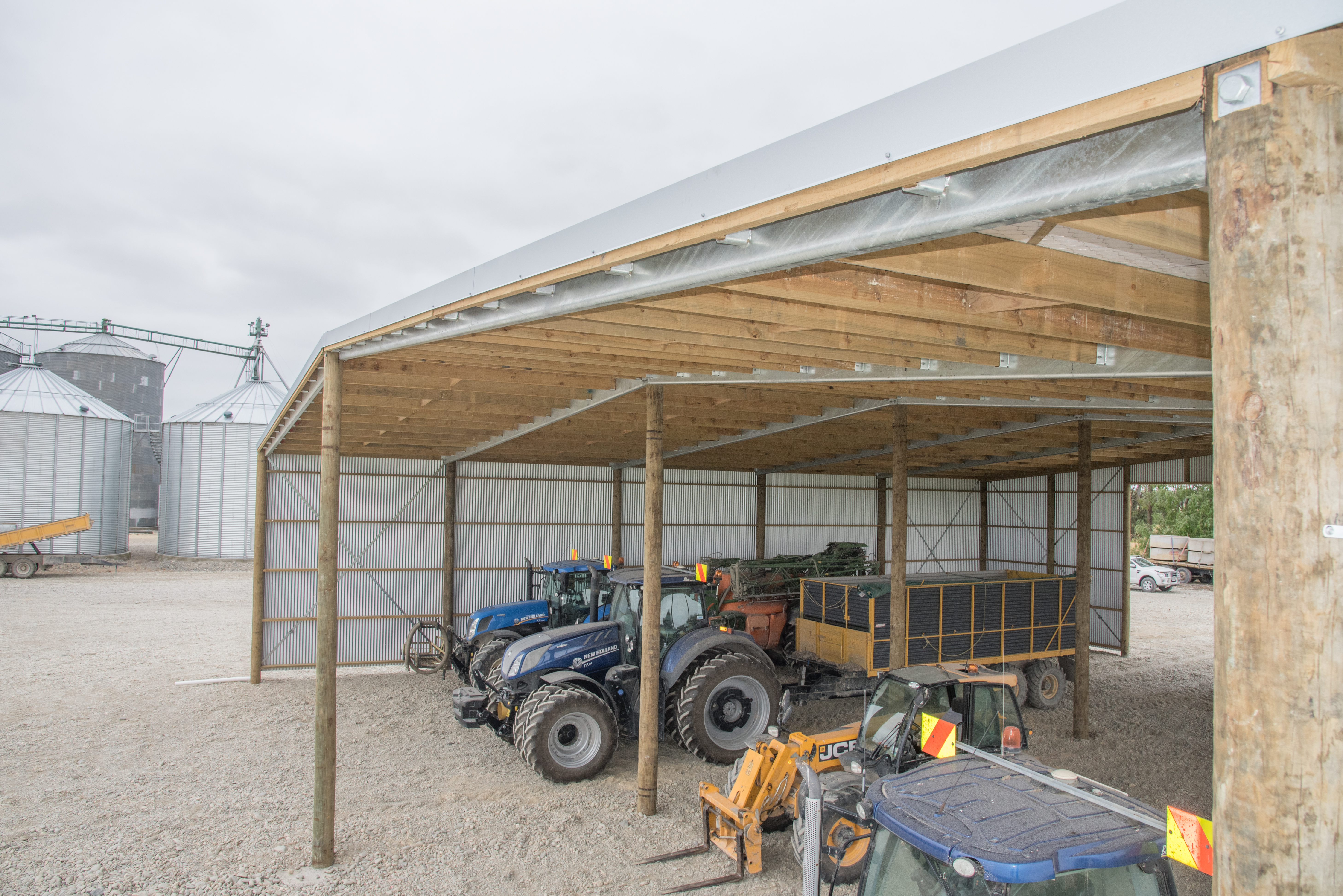 Clearspan shed