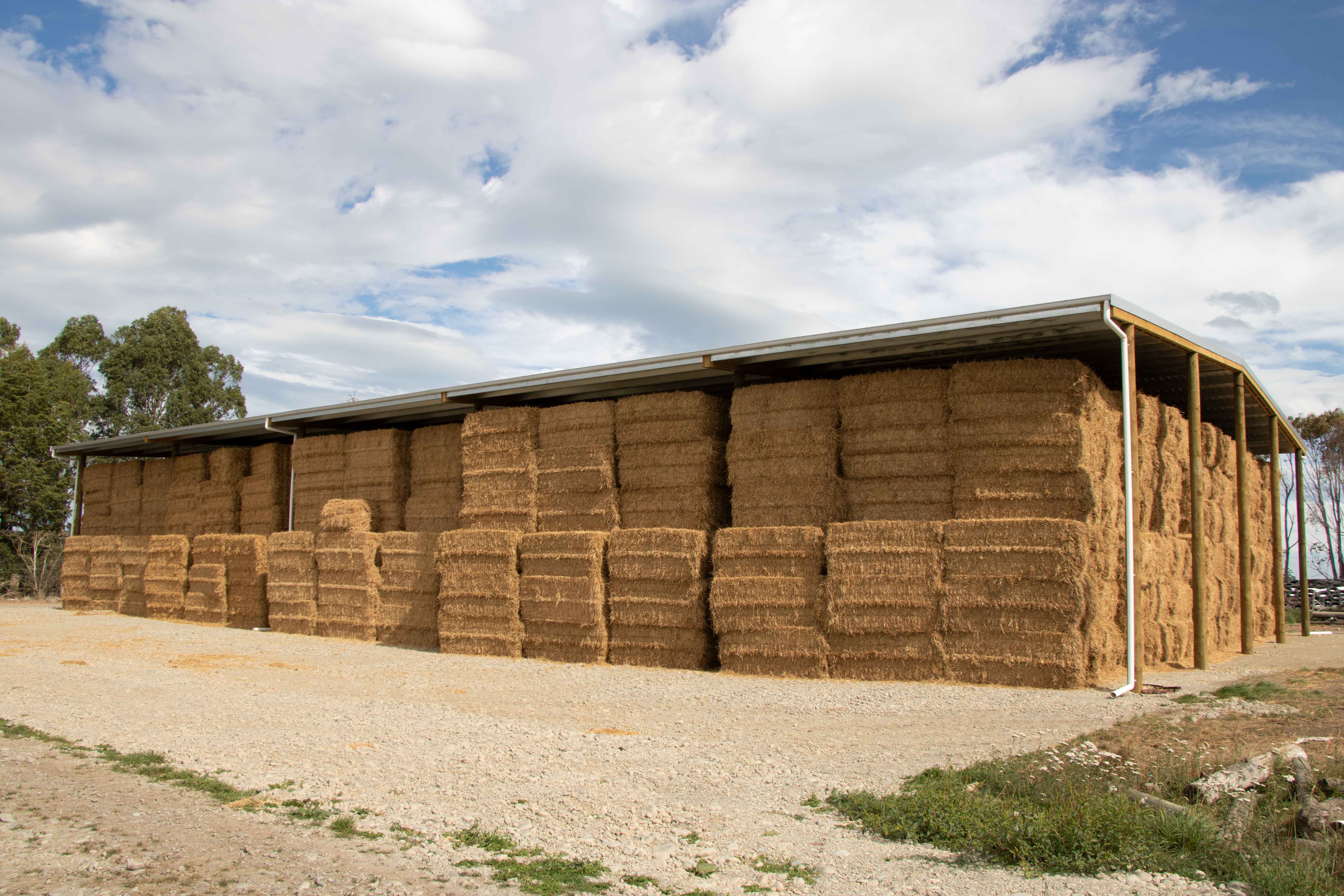 Best sheds for storing hay