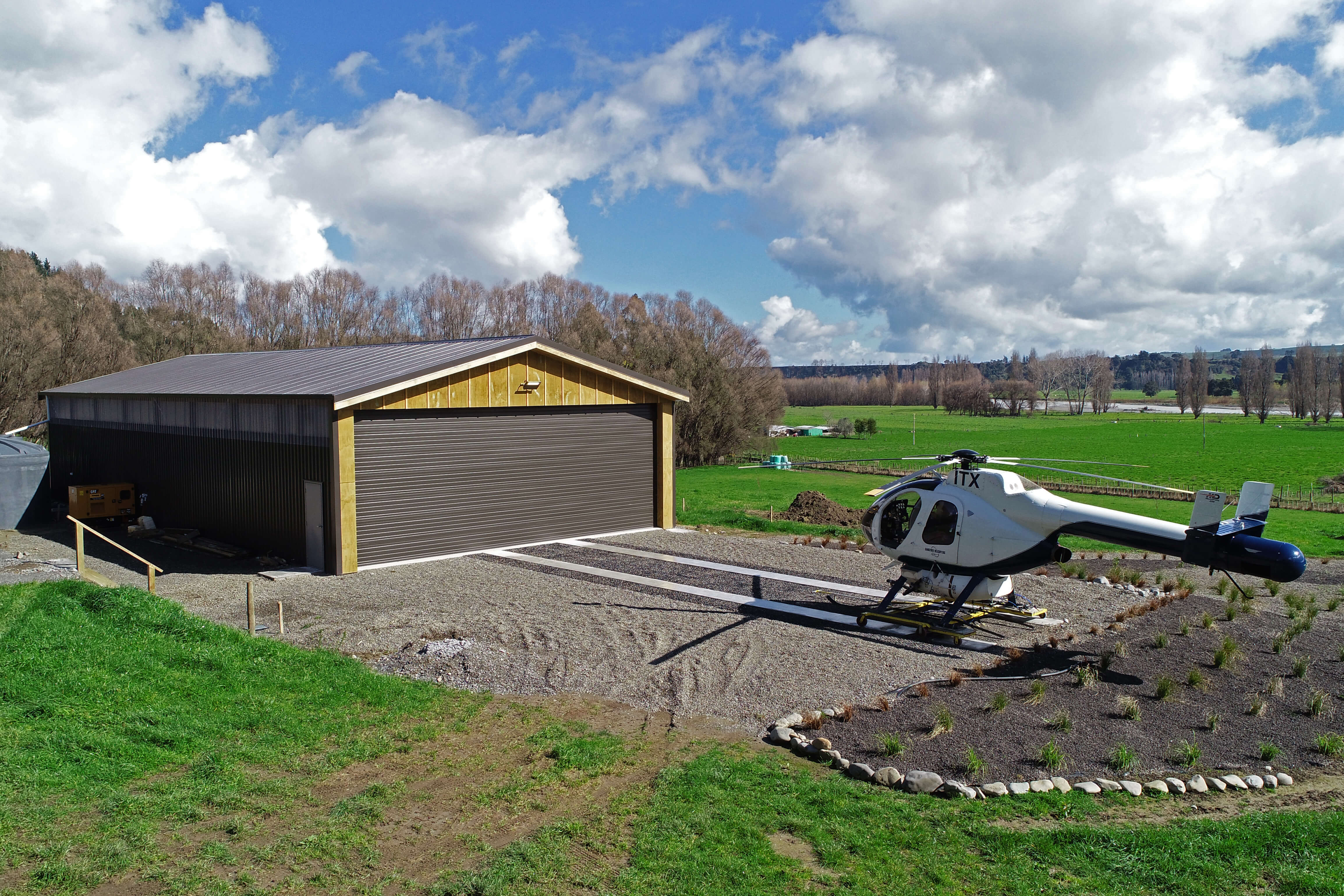 Hangar building