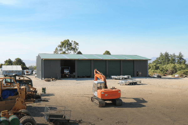 Forestry shed