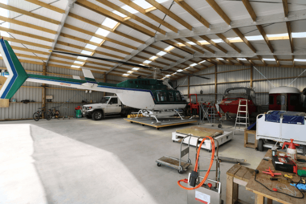 Our massive clearspans are the best hangar solution